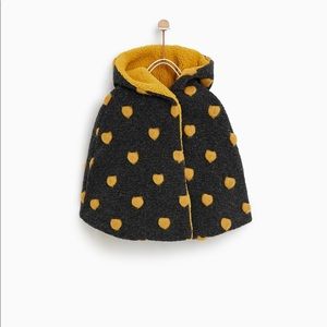 Zara Baby Polka dot poncho